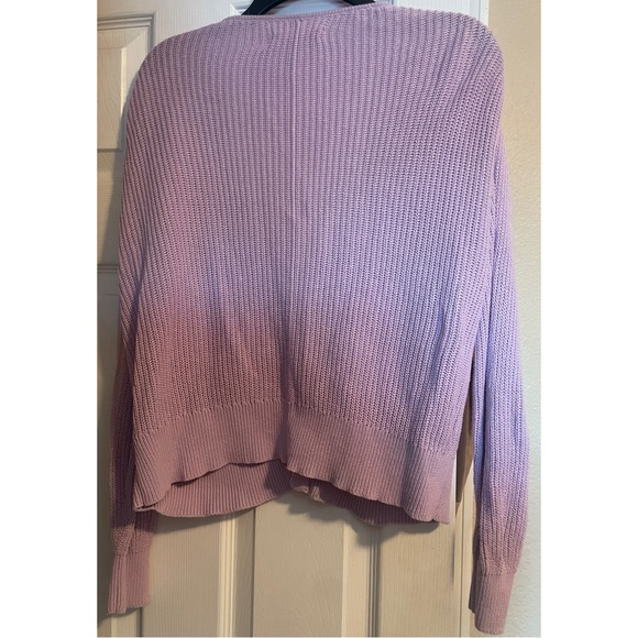 VELVET Knit Light Purple Cardigan 💜 - Picture 2 of 4